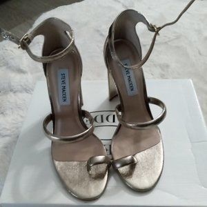 Steve Madden Gold Heels